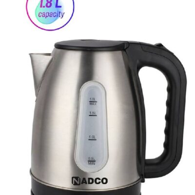 نادكو غلاية كهربائية ستانلس ستيل 1800 وات 1.8 لتر NC-1802EK