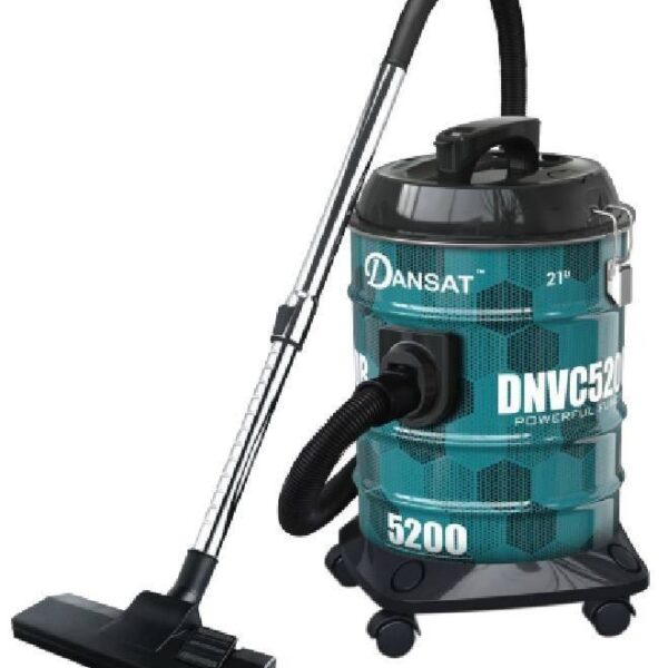 دانسات مكنسة كهربائية 21 لتر 2000 واط اسود - جنزا DNVC5200B