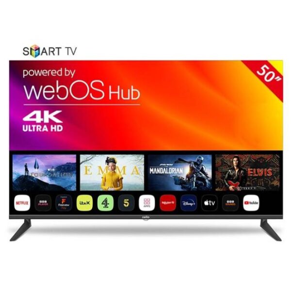 دورا سات شاشة 50 ويب اس 4k مع ريموت ماجيك DST50U