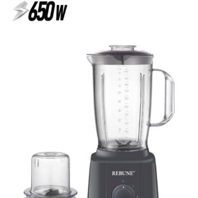 ريبون خلاط كهربائي 2 لتر 650 واط رمادى RE-2-140