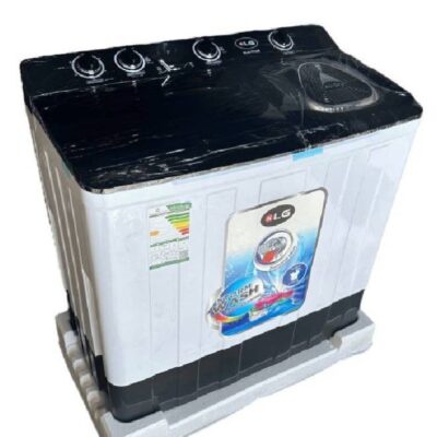 كى ال جى غسالة حوضين 13 كيلو اسود KLG-TT15B