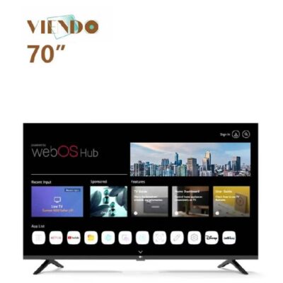 فيندو شاشه مقاس 70 بوصه 4K سمارت ويب اس مع ريموت ماجيك V70D2
