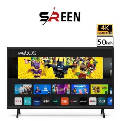 سرين شاشة مقاس 50 بوصة 4K ويب اس SRET-50S4KW1