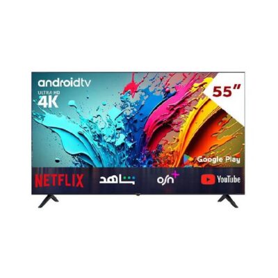 ارو شاشه 55 بوصه اندرويد 4K UHD - HDR - RO-55LCQ