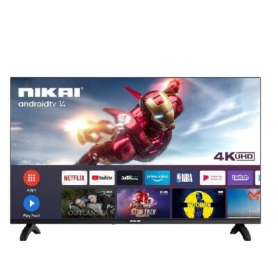 نيكاى شاشه 65 بوصه اندرويد اسود UHD65SLED