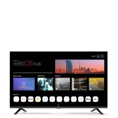 فيندو شاشه مقاس 43 بوصه 4K سمارت ويب اس مع ريموت ماجيك V43D2