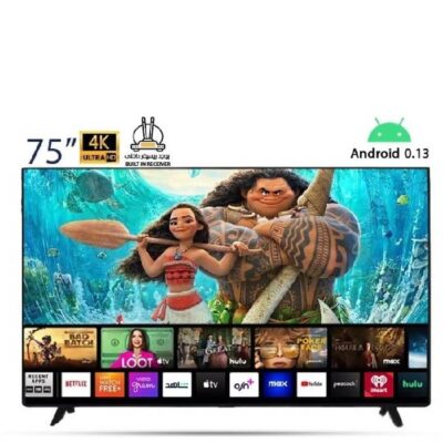 نادكو شاشه مقاس 75 بوصه 4k سمارت اندرويد NC-75T