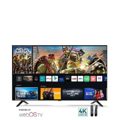 فيندو شاشه مقاس 50 بوصه 4K سمارت ويب اس مع ريموت ماجيك ضد الكسر V50G2
