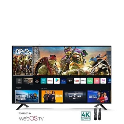 فيندو شاشه مقاس 75 بوصه 4K سمارت ويب اس مع ريموت ماجيك ضد الكسر V75G2