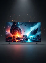 ⁦ماجيك شاشة 55 بوصة سمارت4K اندرويد 15 ضد الكسر MG55BG30UT2/14⁩ - الصورة ⁦3⁩