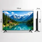 ⁦دانسات شاشه مقاس 70 بوصه 4k سمارت اندرويد DTD70BU⁩ - الصورة ⁦3⁩