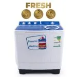 فريش غسالة حوضين 8.5 كيلو ابيض FRW10500
