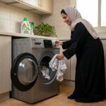 ⁦سرين غسالة اوتوماتيك اماميه 12 كيلو فضى SRWM-12K-D7K-FAS⁩ - الصورة ⁦4⁩