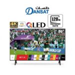 دانسات شاشه 50 بوصه QLED نظام جوجل 120 هرتز + حامل جدارى DTD50U120HZ