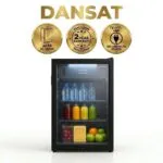 دانسات ثلاجة عرض - ٣ أقدام - ٨٥ لترًا - إضاءة داخلية - أسود - DAN230SC