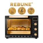 ريبون فرن كهربائي 45 لتر 1700 واط أسود*ذهبي RE-10-024