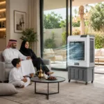 ⁦كولين مكيف صحراوى 450 واط 100 لتر مانوال ابيض * رمادى 807104018⁩ - الصورة ⁦3⁩