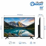 ⁦دانسات شاشه مقاس 50 بوصه 4k سمارت اندرويد DTD50BU⁩ - الصورة ⁦2⁩