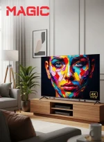 ⁦ماجيك شاشة 55 بوصة سمارت4K اندرويد 15 ضد الكسر MG55BG30UT2/14⁩ - الصورة ⁦5⁩