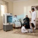 ⁦كولين مكيف صحراوى 450 واط 100 لتر مانوال ابيض * رمادى 807104018⁩ - الصورة ⁦4⁩