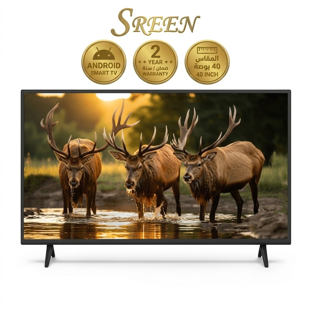 سرين شاشه مقاس 40 بوصه FHD سمارت اندرويد SRET-40S1