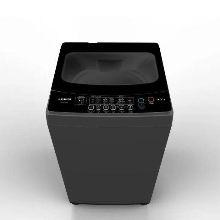 فيشر غسالة اوتوماتيك تعبئة علوية 8 كجم رمادي FAWMT-M80G