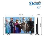 ⁦دانسات شاشه مقاس 42 بوصه FHD سمارت اندرويد DTD42BF⁩ - الصورة ⁦2⁩