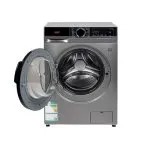 ⁦بيسك غساله اتوماتيك تعبئة امامية 10.5 كجم فضي BAWMDF-M105S⁩ - الصورة ⁦3⁩