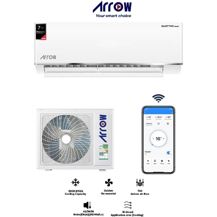 ارو مكيف سبيلت سمارت 22200 بارد واى فاى  RO-24SHC-S