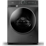 ميديا غسالة تحميل امامى سعة 10 كيلو غسيل 7 كيلو تجفيف 16 برنامج واى فاى سلفر غامق  MF200D100W/T-S