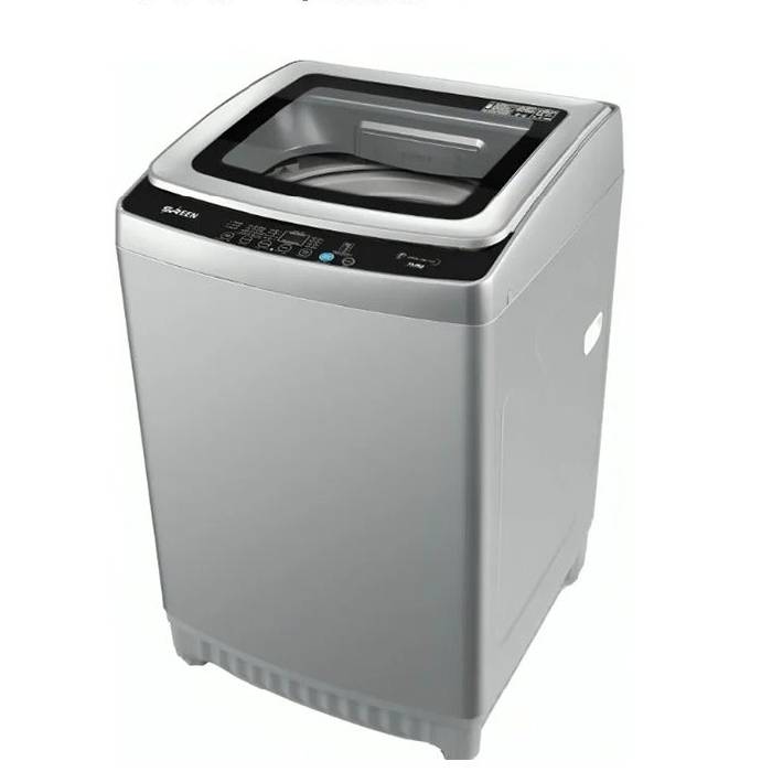 سرين غسالة اوتوماتيك تحميل علوى 18 كيلو سلفر SRWM-18K-TAS
