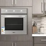 ⁦كومتيل فرن بلت ان كهرباء تركى مقاس 60*60 سم قوة 2000 واط 60 لتر 4+1 برامج مرأة A6-SF2M⁩ - الصورة ⁦2⁩