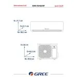 ⁦جرى بولر مكيف سبيلت  18 وحده بارد فقط واى فاى ابيض GWC18AGD-D3⁩ - الصورة ⁦3⁩