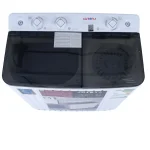 ⁦اورورا غسالة حوضين 5 كيلو ابيض AR-06TTH⁩ - الصورة ⁦3⁩