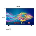 ⁦دانسات شاشه مقاس 65 بوصه 4K سمارت ويب اس مع ريموت ماجيك DTD65UWS⁩ - الصورة ⁦2⁩