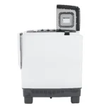 ⁦ميديا غسالة حوضين 14 كيلو 900 وات ابيض غطاء اسود TW140ADN(B)⁩ - الصورة ⁦3⁩