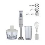 ريبون خلاط يدوى كهربائى 3*1 ابيض 400 واط RE-2-129