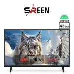 سرين شاشه مقاس 43 بوصه FHD سمارت اندرويد بدون اطار SRET-43S1