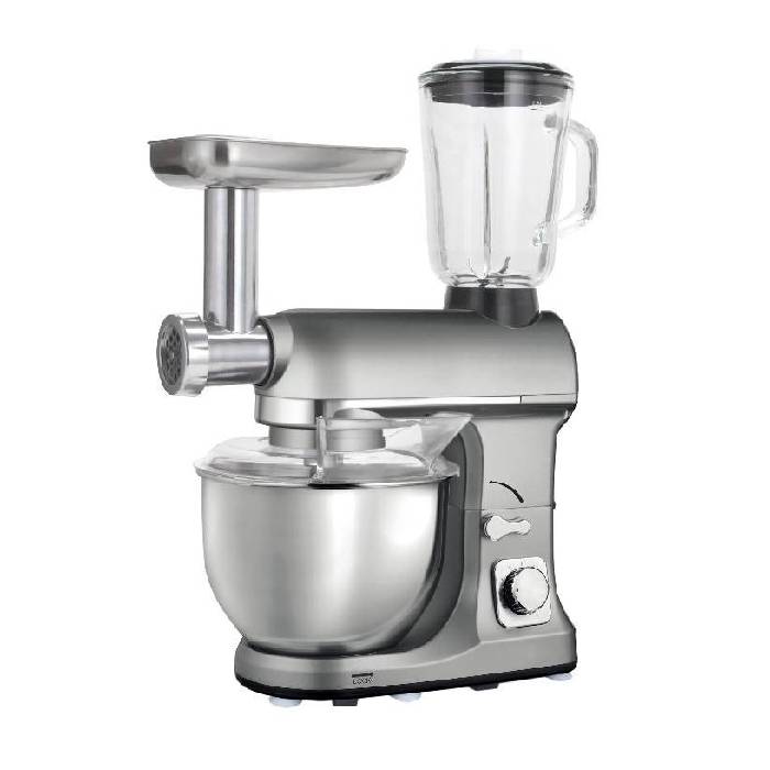 كولين عجانة 1000 واط 5 لتر 6 سرعات + مفرمه + خلاط فضى 801113007