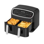 ⁦ريبون قلاية هوائية 1500 وات 5 لتر اسود RE-11-035⁩ - الصورة ⁦2⁩