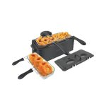 ريبون قلاية زيت كهربائية 6 لتر 3000 وات أسود RE-11-064