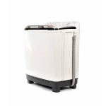 ⁦توشيبا غسالة حوضين 10 كيلو ابيض * اسود VH-K110WBB⁩ - الصورة ⁦2⁩