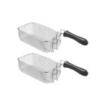 ⁦ريبون قلاية زيت كهربائية 6 لتر 2000 وات أسود RE-11-063⁩ - الصورة ⁦2⁩