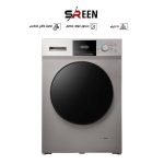 ⁦سرين غسالة اوتوماتيك تحميل امامى 10 كيلو انفرتر سلفر SRWM-10K-D7K-FAS⁩ - الصورة ⁦2⁩