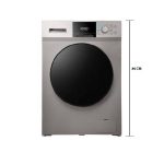 ⁦سرين غسالة اوتوماتيك تحميل امامى 10 كيلو انفرتر سلفر SRWM-10K-D7K-FAS⁩ - الصورة ⁦3⁩