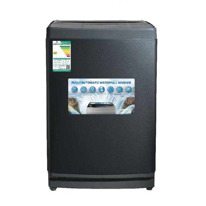 جنرال لاينز غسالة اتوماتيك علوي 11 ك سلفر GLWMTL11S