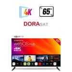 ⁦دورا سات شاشة 65 ويب اس 4k مع ريموت ماجيك DST65U /⁩ - الصورة ⁦2⁩