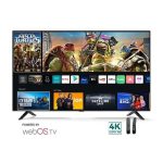 فيندو شاشه مقاس 55 بوصه 4K سمارت ويب اس مع ريموت ماجيك ضد الكسر V55G2