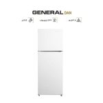 ⁦جينرال دان ثلاجة بابين 4.7 قدم 165 لتر ابيض GD165DF⁩ - الصورة ⁦2⁩