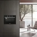 ⁦كومتيل فرن بلت ان كهرباء تركى مقاس 60*90 سم قوة 2000 واط 105 لتر 8+1 برامج اسود A9-SF3/B⁩ - الصورة ⁦4⁩